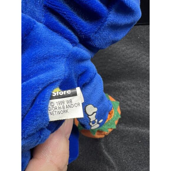 1999 Warner Bros Studio Store Skeleton Tweety Bird Mini Bean Bag-Beanie - Picture 5 of 7